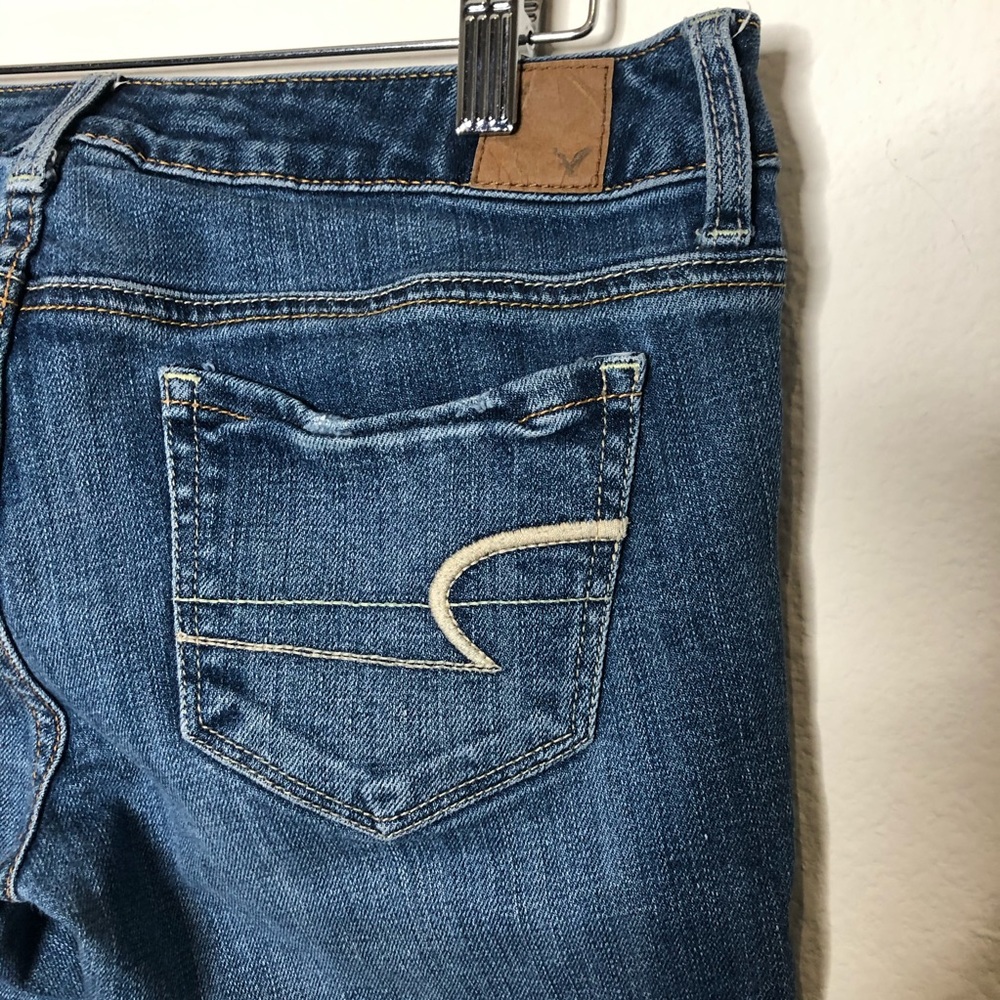American Eagle Skinny Stretch Jeans Size 4 - Picture 4 of 6